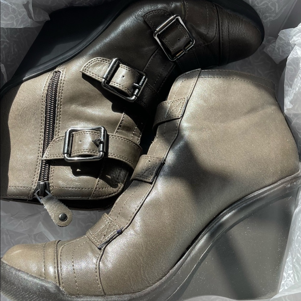 Vera Wang Platform Booties
